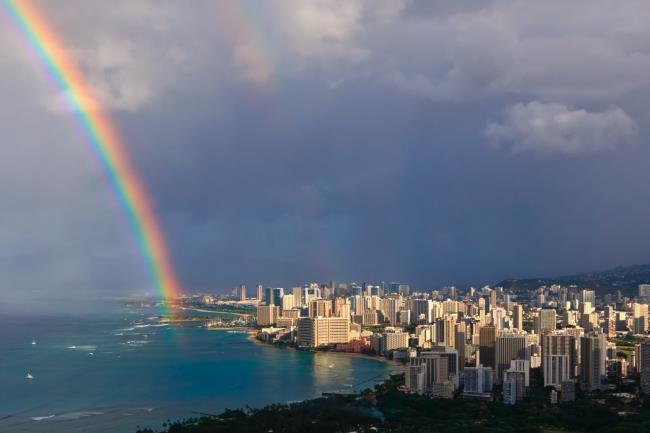 Coleção das mais belas imagens do arco-íris