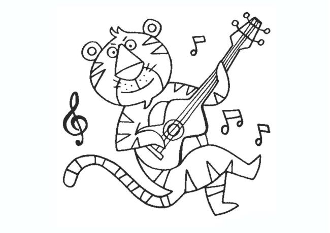 Collection of the most beautiful tiger coloring pictures