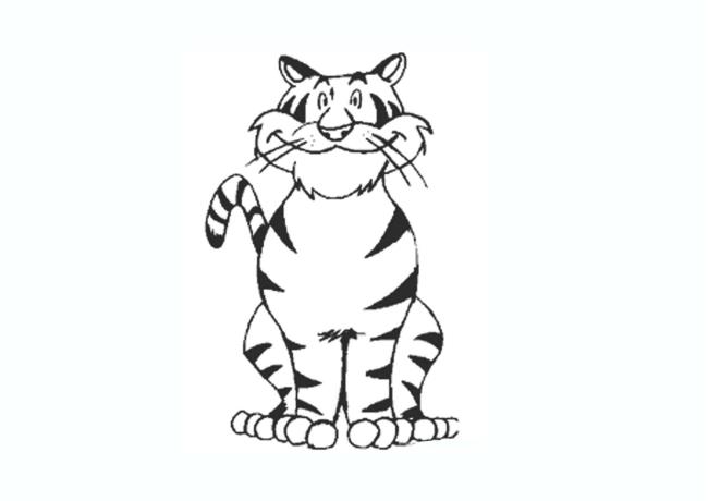 Collection of the most beautiful tiger coloring pictures