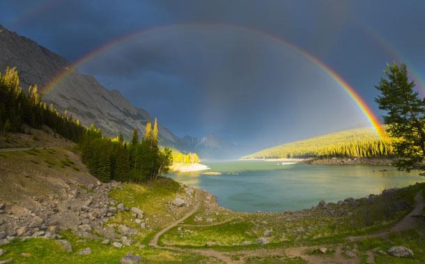 Coleção das mais belas imagens do arco-íris