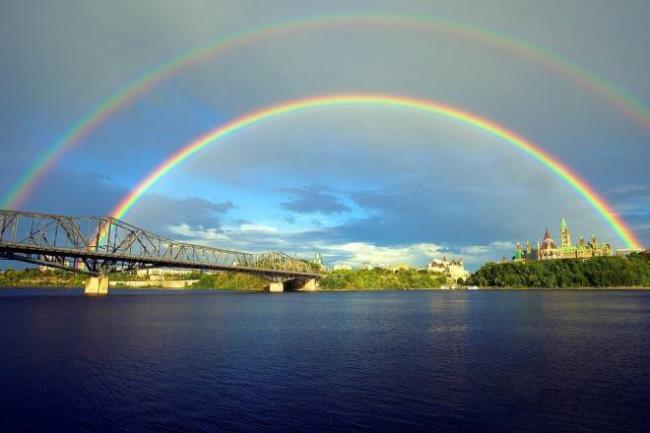 Coleção das mais belas imagens do arco-íris