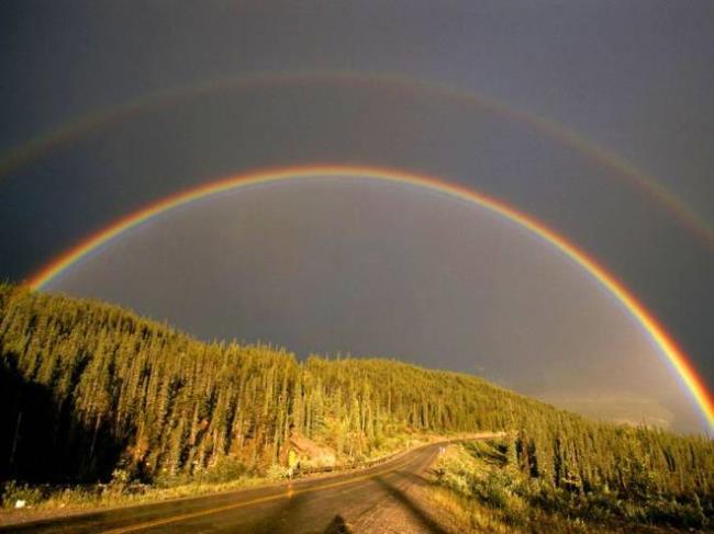 Coleção das mais belas imagens do arco-íris