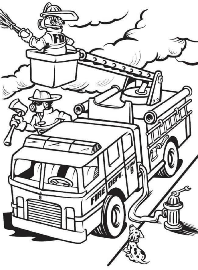 Ringkasan gambar truk pemadam kebakaran