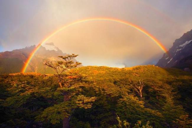 Koleksi gambar pelangi yang paling indah