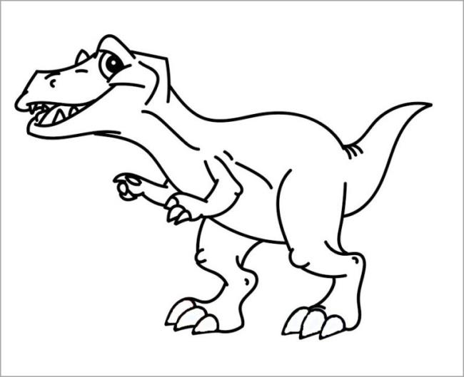 Collection de coloriages de dinosaures