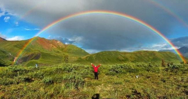 Koleksi gambar pelangi paling indah