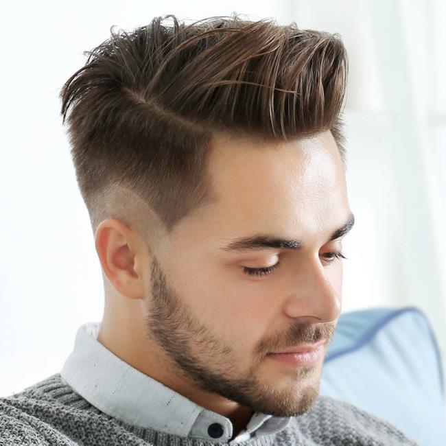 Short hair cut for men 