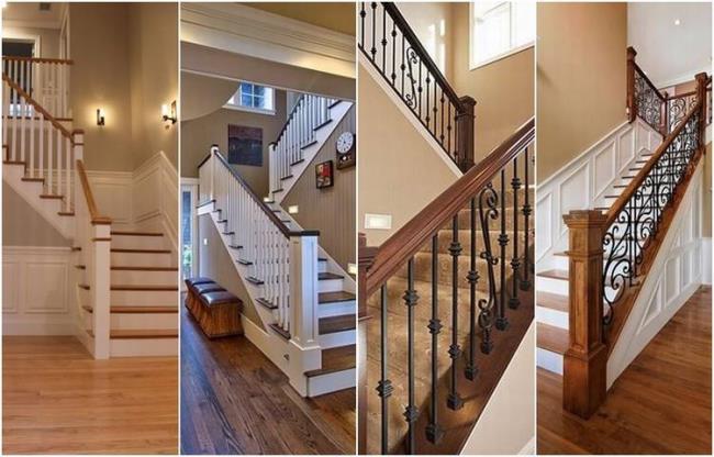 Collection of the most beautiful wooden staircase patterns