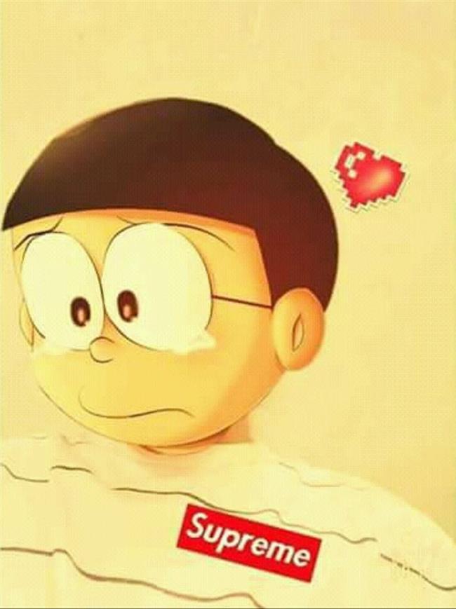 Koleksi gambar sedih nobita yang paling indah