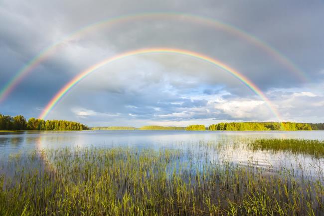 Coleção das mais belas imagens do arco-íris