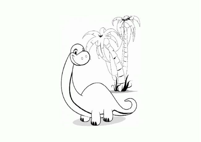 Collection de coloriages de dinosaures