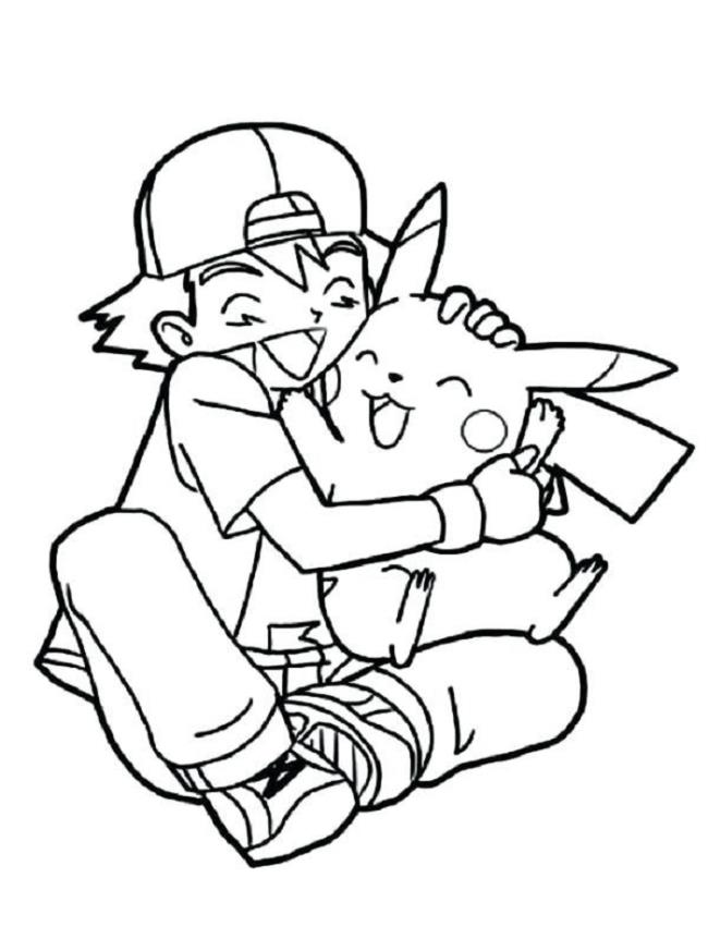 Collection of beautiful Pikachu coloring pages