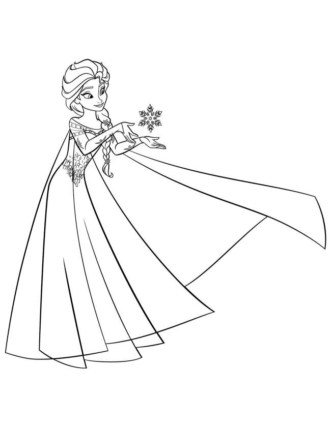 Collection of beautiful princess coloring samples