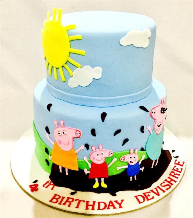Résumé du plus beau cochon en forme de gâteau d'anniversaire