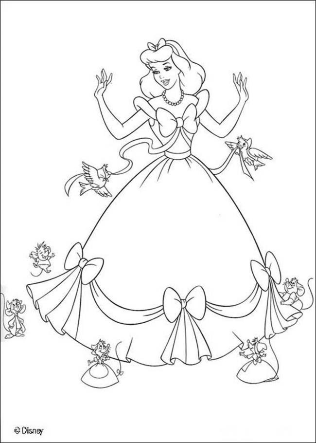 Résumé du livre de coloriage attrayant de contes de fées pour les enfants