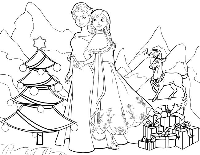 Collection of beautiful princess Elsa coloring pages