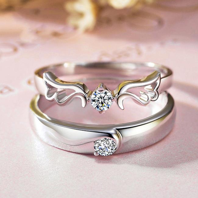 Collection of cute couple rings images for couples