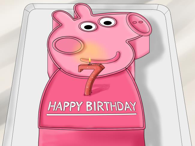 Podsumowanie najpiękniejszej świni w kształcie tortu urodzinowego