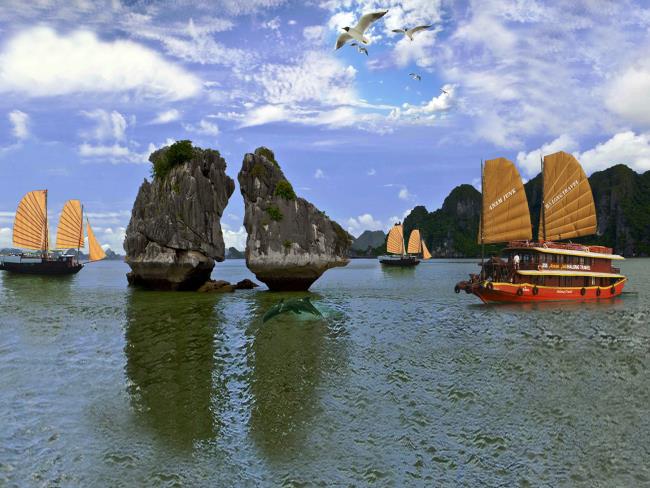 Photos of the most beautiful Ha Long Bay not to be missed