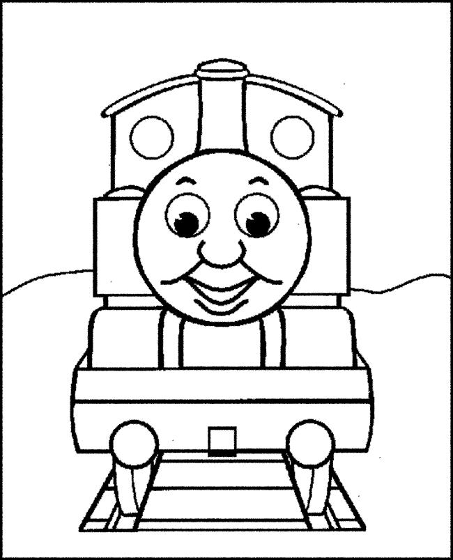 Collection of beautiful train coloring pictures