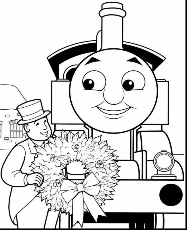 Collection of beautiful train coloring pictures