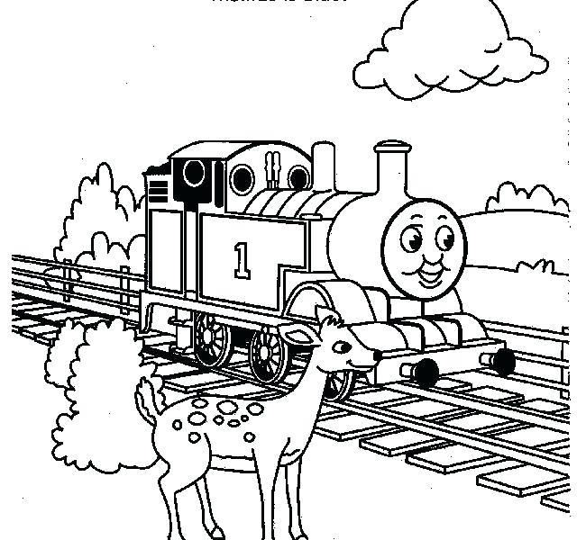 Collection of beautiful train coloring pictures