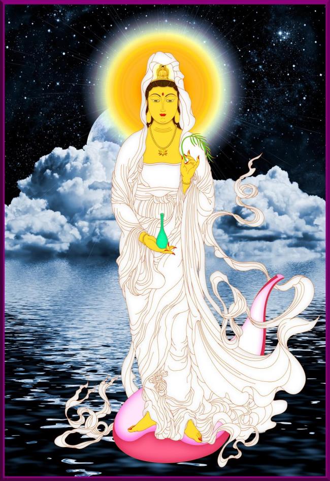 Zusammenfassung der schönsten Quan Yin Bodhisattva Bilder