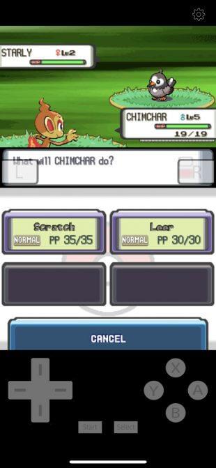 Play Pokemon with iNDS emulator