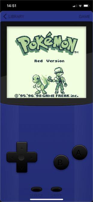 Play classic pokemon games on the iphone