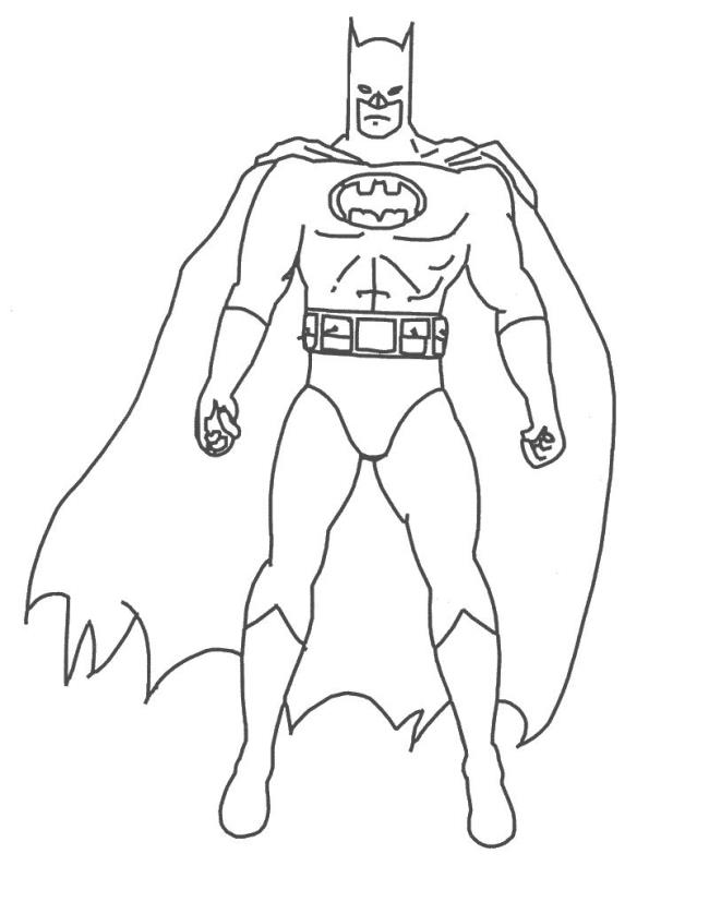 Collection of beautiful superhero coloring pictures