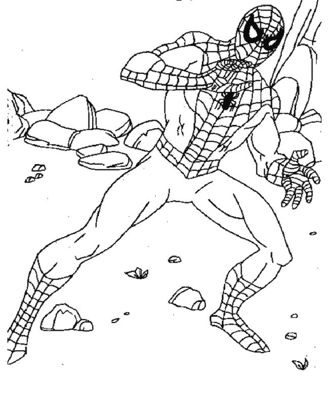 Collection of beautiful superhero coloring pictures