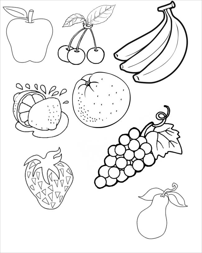 Koleksi gambar buah-buahan dan buah-buahan yang indah