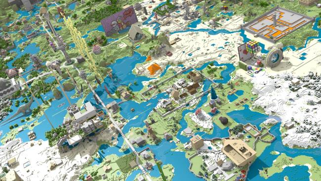 Koleksi Wallpaper Minecraft paling indah