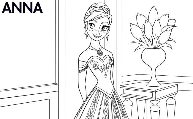 Collection of the most beautiful princess coloring pictures for kids