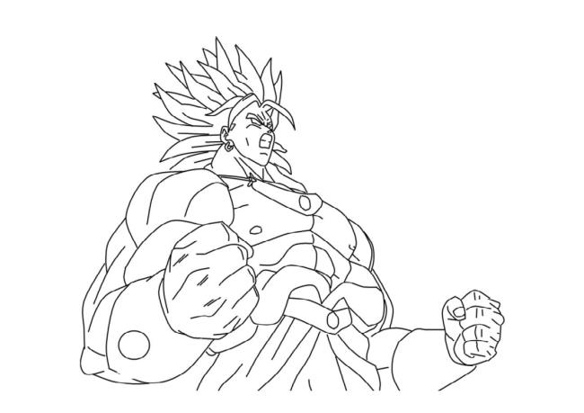 Collection of the most beautiful Songoku coloring pictures