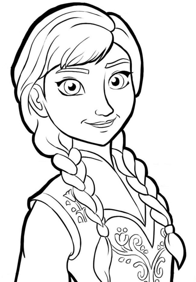 Collection of the most beautiful princess coloring pictures for kids