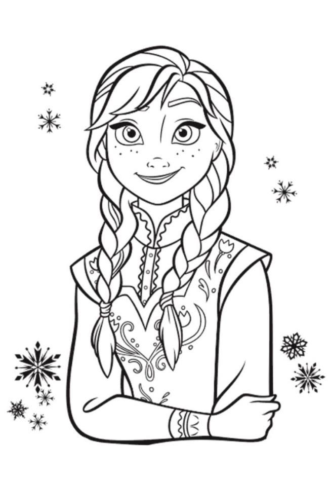 Collection of the most beautiful princess coloring pictures for kids