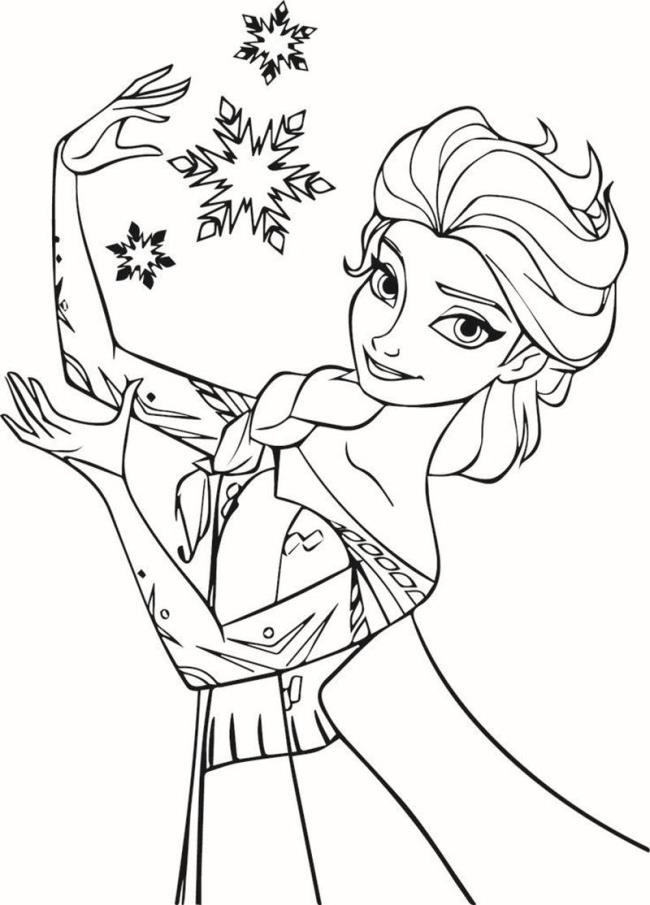 Collection of the most beautiful princess coloring pictures for kids