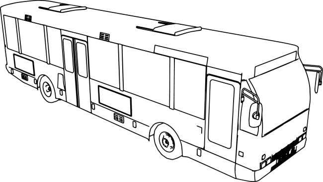 Collection of the most beautiful pictures of bus coloring for kids