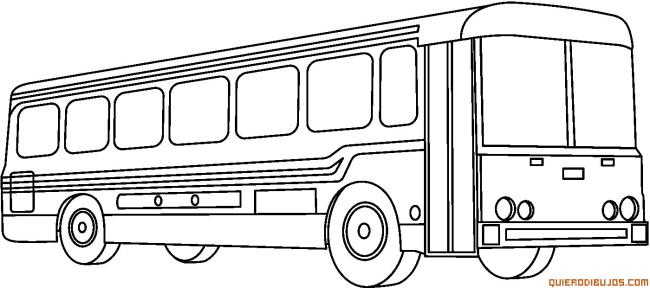 Collection of the most beautiful pictures of bus coloring for kids