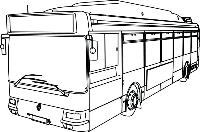 Collection des plus belles images de coloriage de bus pour les enfants