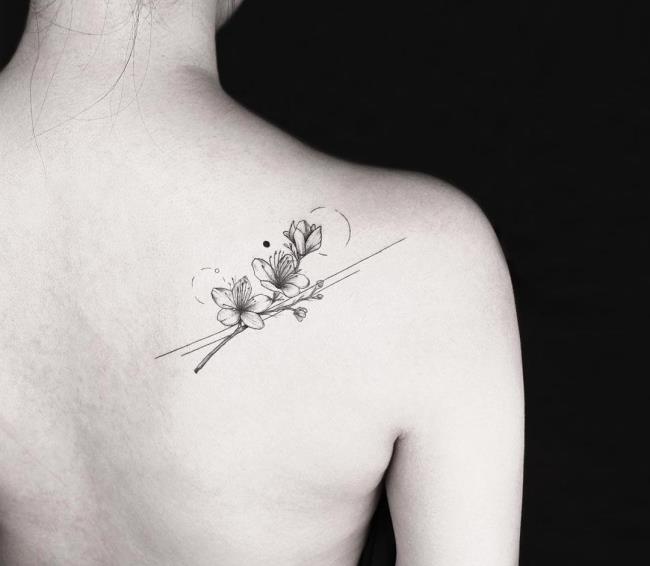 Colecție de 50 de probe de tatuaje sakura extrem de frumoase și de calitate
