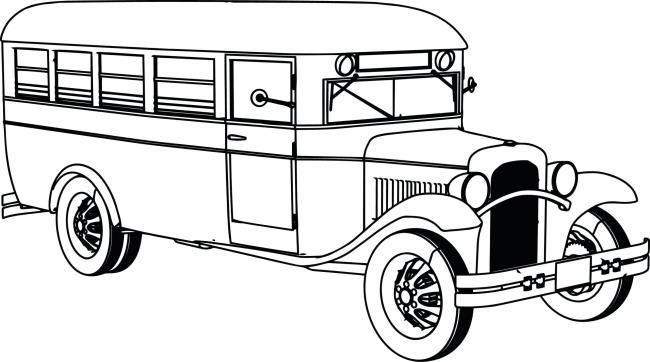 Collection des plus belles images de coloriage de bus pour les enfants