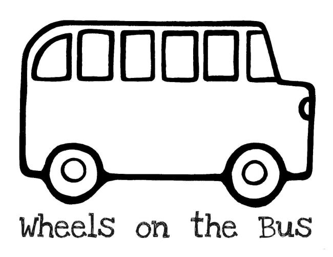 Collection of the most beautiful pictures of bus coloring for kids