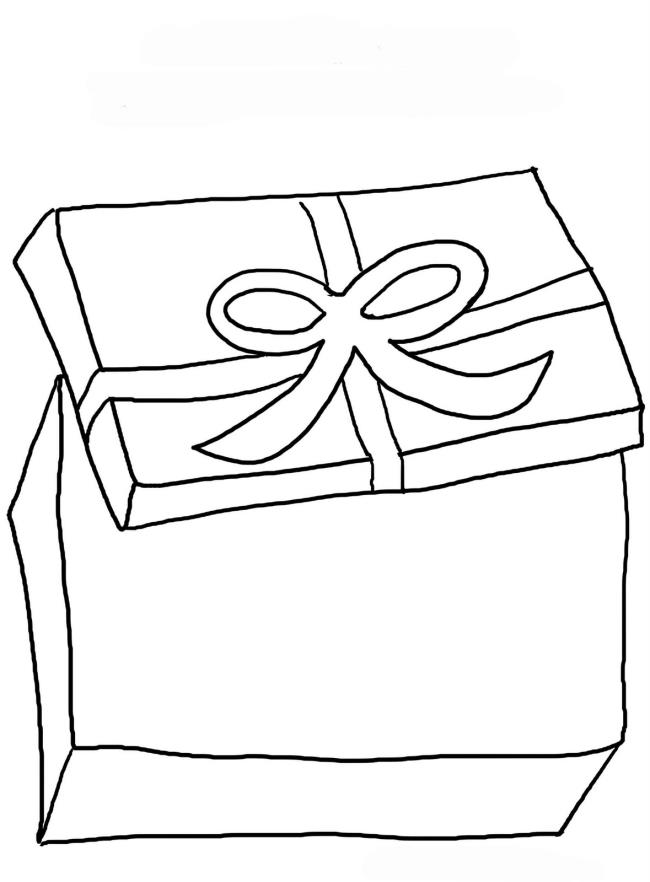 Raccolta di simpatiche immagini da colorare di scatole regalo per bambini