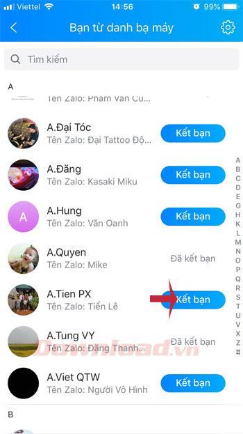 How to find and make friends on Zalo fastest
