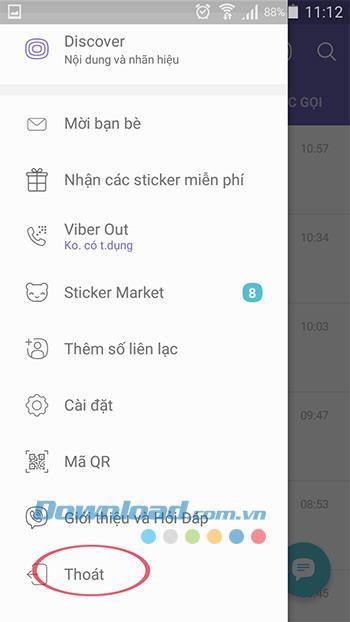 How to log out of your Viber account on your phone and PC