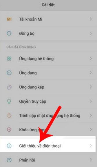 Instructions to check your phone number on Xiaomi
