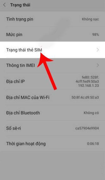 Instructions to check your phone number on Xiaomi