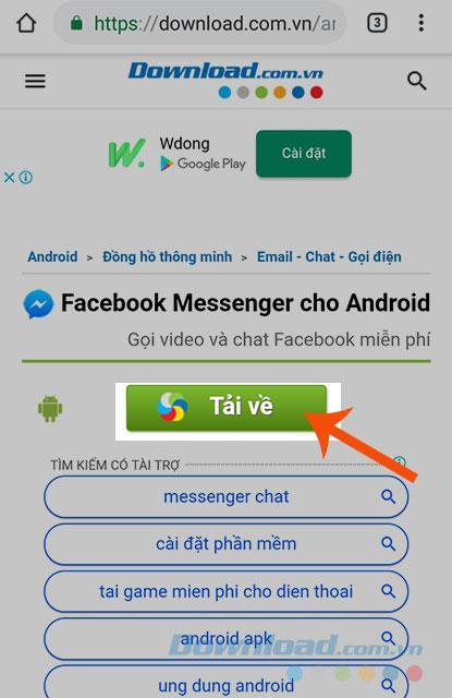 facebook messenger old version